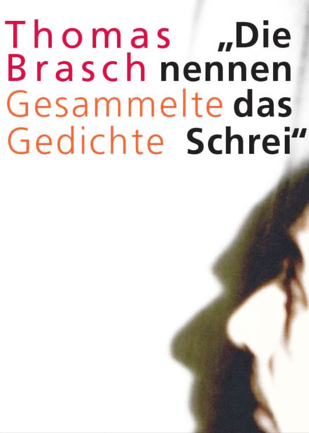 Thomas Brasch: Die nennen das Schrei