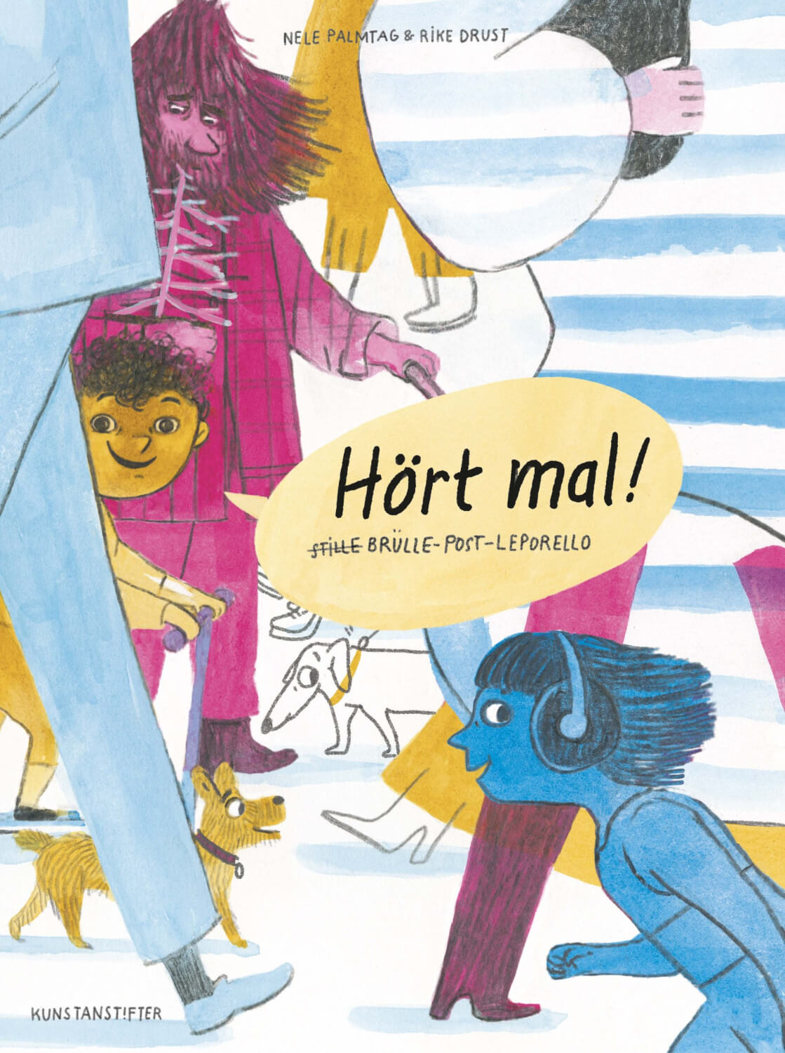 Rike Drust, Nele Palmtag (Illus.): Hört mal! Brülle-Post-Leporello