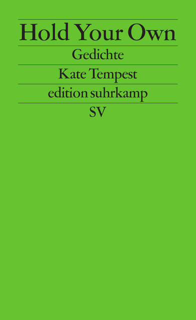 Kate Tempest: Hold Your Own