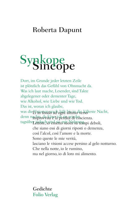Roberta Dapunt - Synkope/Sincope