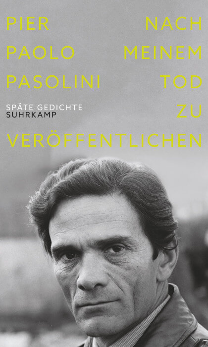 Pier Paolo Pasolini - Nach meinem Tod zu veröffentlichen. Späte Gedichte