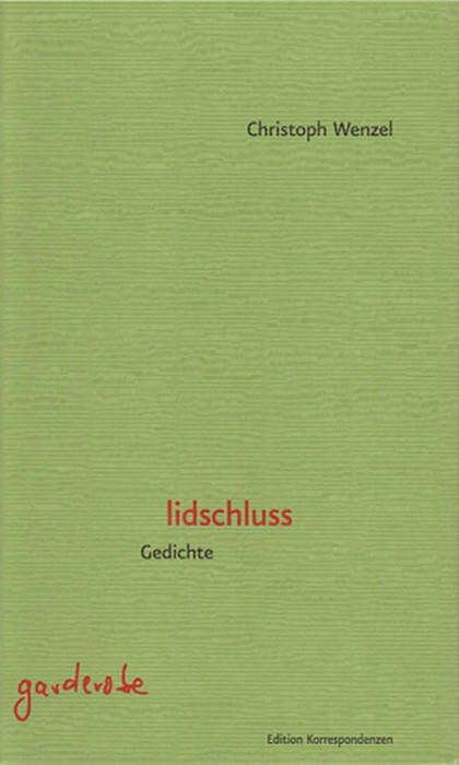 Christoph Wenzel - lidschluss