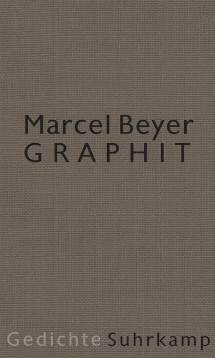 Marcel Beyer - Graphit
